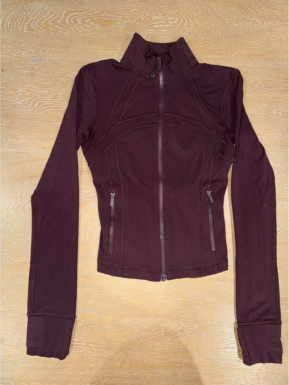 Lululemon Define Cropped Jacket *Nulu SIZE 2 Goodnight Plum?